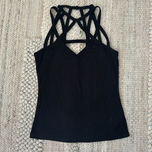 Criss-Cross Tank Top - Size XS